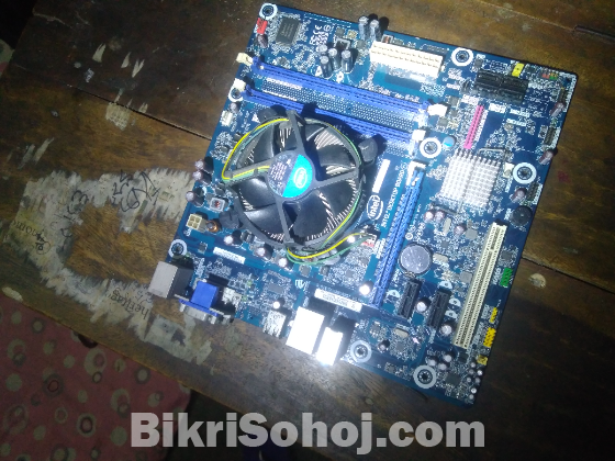 core i7 processor,  intel motherboard, 4gb ram